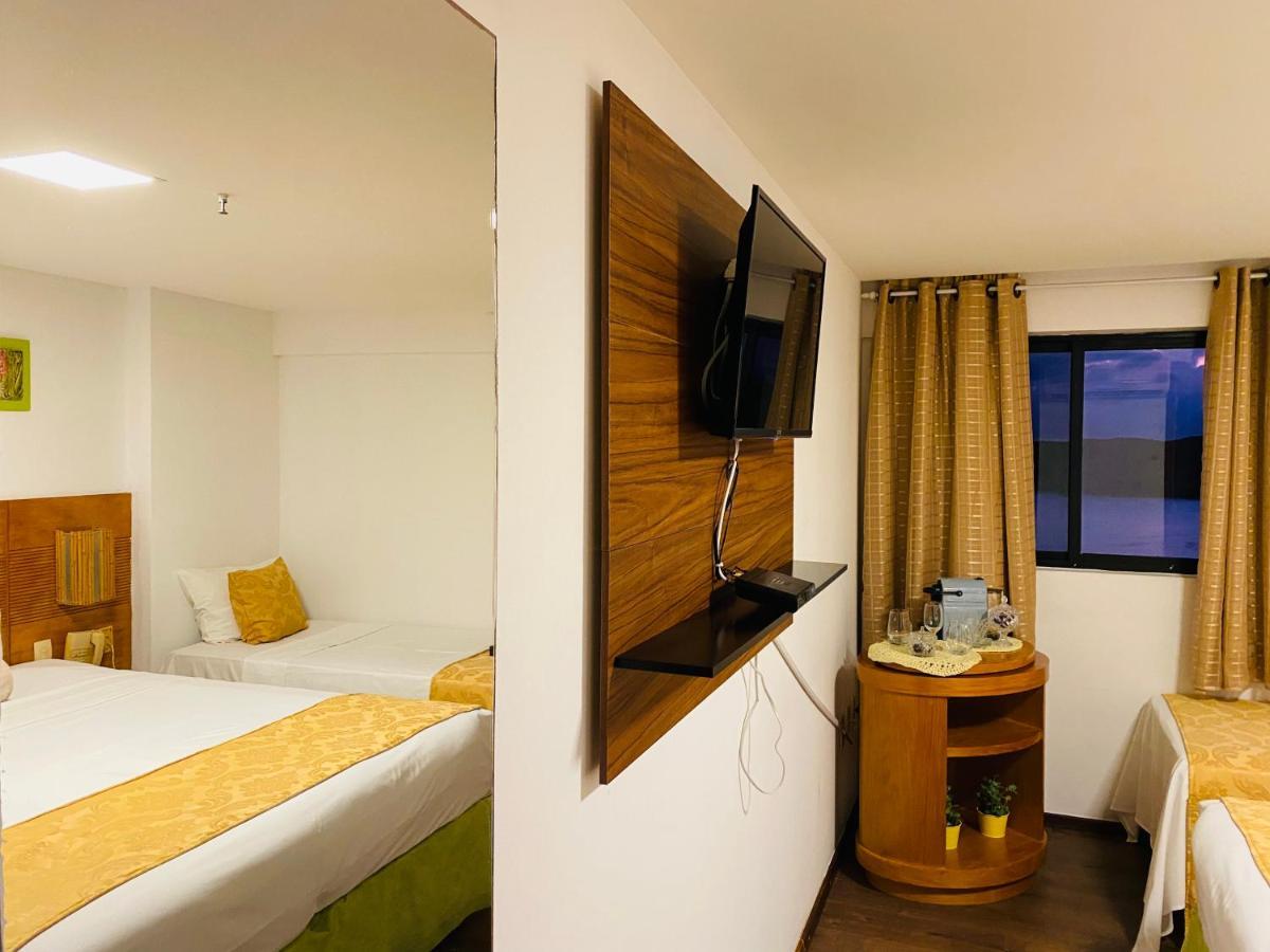 Suites Natal Plaza 4 Estrelas - Vista Mar - Ponta Negra Εξωτερικό φωτογραφία